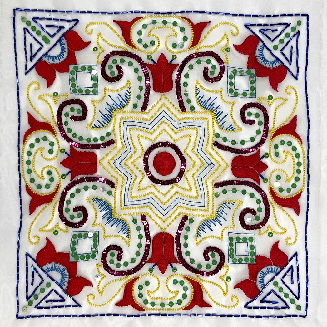 photo of embroidery
